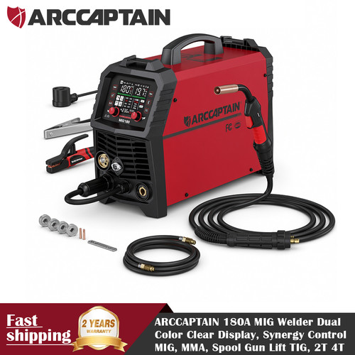 Arccaptain 180a mig welder - arccaptain, 6