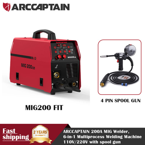 Arccaptain 200a mig welder - arccaptain,