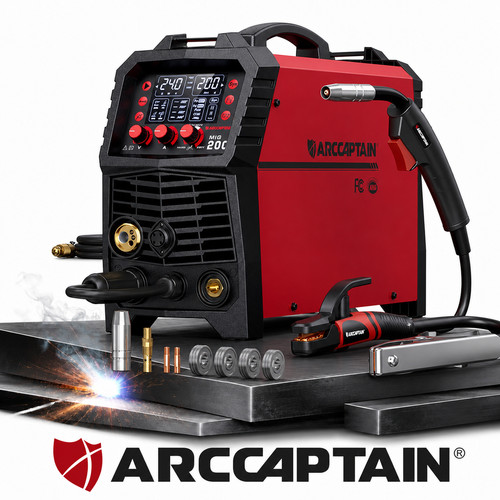 Arccaptain mig welder - welder, aluminum