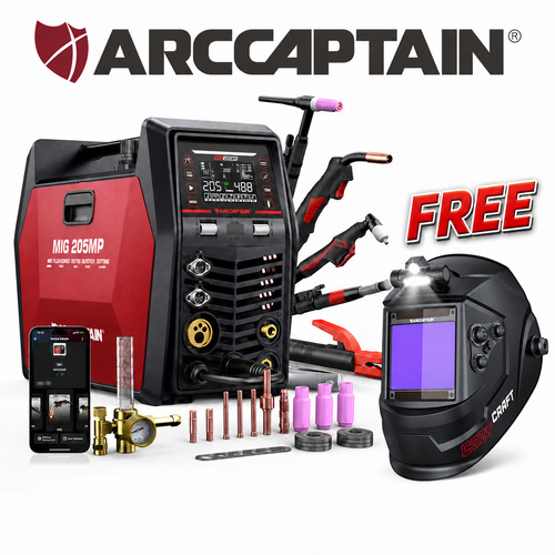 Arccaptain mig205mp mig - arccaptain,