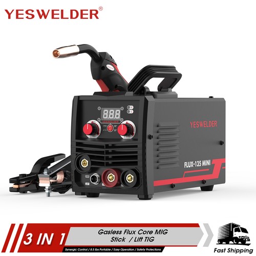 135amp mig welder 110v flux - 135amp,